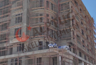 dış cephe yalıtım iskelesi