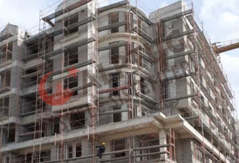 bina dış cephe iskelesi