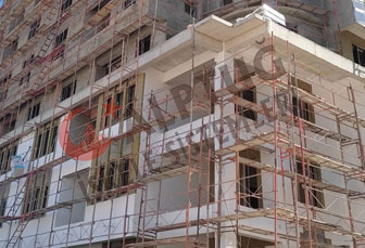 bina dış cephe iskelesi kiralama